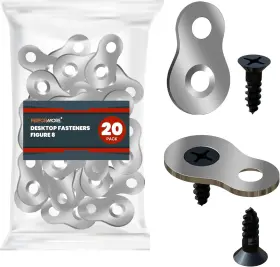 OL8TTFAST PERFORMORE Pack Figure Steel Desk Top Fastener Clip