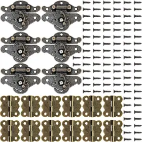 632088370920 PGMJ Jewelry Box Design Cabinet Lock Antique