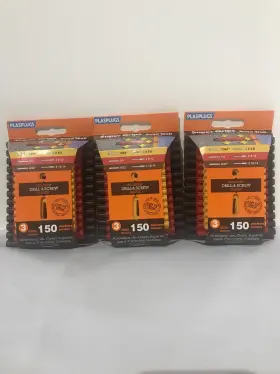 SAP505US PLASPLUGS Grips Solid Wall Anchors Concrete Brick