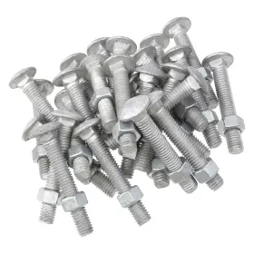 850007671457 PLUM FITTINGS Carriage Bolts Nuts Galvanized