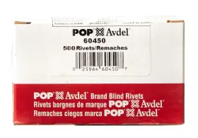 60450 POP AVDEL Steel Blind Rivets Grip