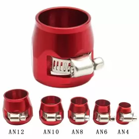 735545291001 POSENG Flexible Rubber Hose Pipe Clamp Screw Oil #3