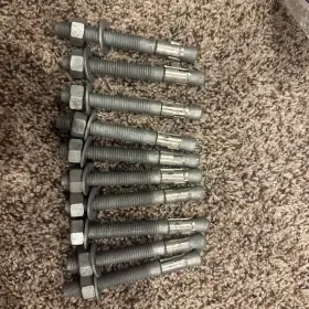 738287552041 POWERS Dipped Galvanized Concrete Wedge Anchors