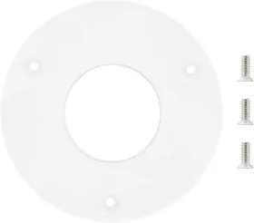71218 POWERTEC Router Base Plate Acrylic Predrilled
