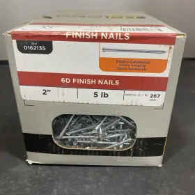 0162135 PRO-FIT Finishing Nail Carbon Steel Electro Brad Head