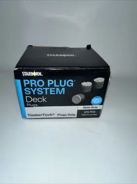 099385151810 PRO PLUG SYSTEM Starborn Timber Plugs Slate