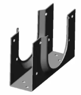 PF5332 PROFLO Double Stud Shoe #2