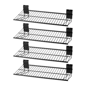 762849107202 PYBTOOL Slatwall Shelves Slat Wall Wire Shelf