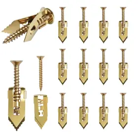 658359368939 QEKOIRM Drywall Drilling Anchors Screws Kit