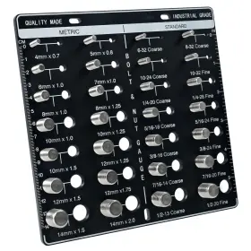 QB-104-A QERJ Thread Checker Nut Bolt Identifier Gauge