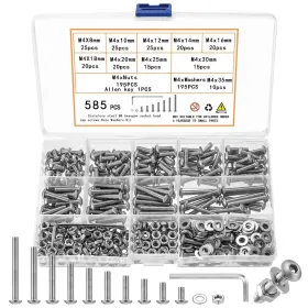 MRSDZ050 QOOSIKICC Screws Nuts Washers Set Kit