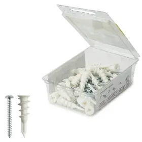 FR042202 QUALIHOME Mini Drilling Drywall Anchors Screws Kit