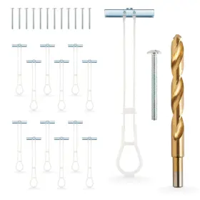 QHPTB14 QUALIHOME Toggle Anchors Bolts Hollow Wall Anch