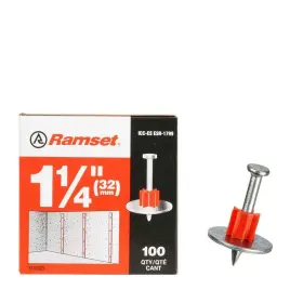 1510SD RAMSET Powder Fastening Washered Pins Pack