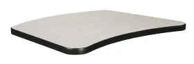 843532081204 REGENCY Table Top Brody Stand Desks Cherry Maple #2