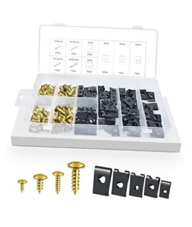 UXJTZ001 RESWISH Clip Screw Car Auto Nuts Kit