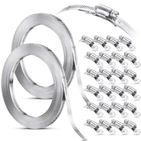RIPENG-020617A05 RIPENG Hoses Clamps Worm Duct Steel Pipe