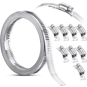 RIPENG-240856 RIPENG Worm Steel Hose Clamp