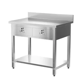810158423886 ROVSUN Steel Table Drawers