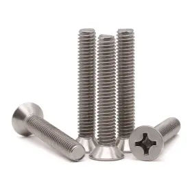 MB-AJ0116-25 ROYCEMART Pack Phillips Flat Head Screws Steel