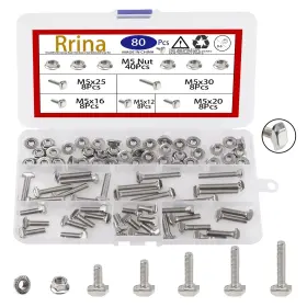 WD140 RRINA Hammer Head Slot Stud Sliding Bolt Screw Nut Kit