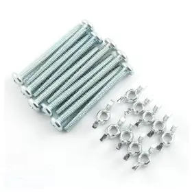 WSZC-1420-212-10 RUILING Screw Bolts Wing Nut Zinc Carbon Kit