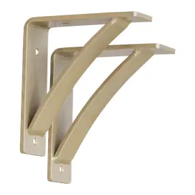 STBR102399 RUSTIC RED DOOR CO Steel Triangle Floating Shelf
