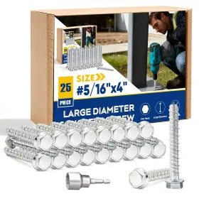 HMAMZJ0011-SNMS-5 RVSURVE Concrete Screw Pack Anchor