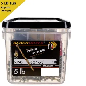 50246 SABERDRIVE Screws Durab