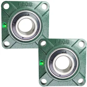 S-UCF208-24 SACKORANGE Pack Pillow Block Bearing Square Bolt