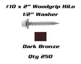 1570569 SFS Wood Screws Rubber Washer Roofing Siding Pole