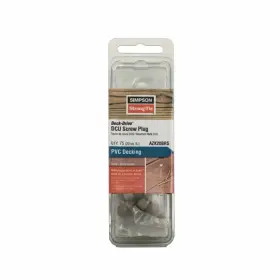 AZK20BRS SIMPSON ANCHORS Tie Deck Drive Dcu Screw Plugs