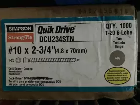 DCU234STN SIMPSON Tie Quik Drive