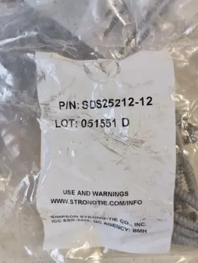 SDS25212 SIMPSON Sds Connector Screw #3