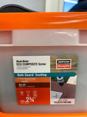 DCU234TN01MB SIMPSON STRONG TIE Drive Deck Screw