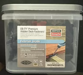 EB332WD316R175 SIMPSON STRONG-TIE Eb Ty Hidden Deck Fastening #2