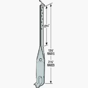 MAB15Z SIMPSON STRONG-TIE Mudsill Anchor Gauge Zmax Coated