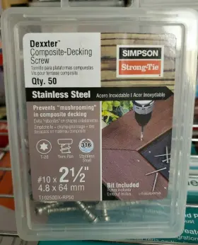T10250DX-RP50 SIMPSON STRONG-TIE Dexxter Com Screw