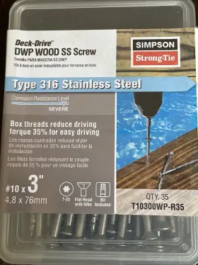 T10300WP-R35 SIMPSON STRONG-TIE Steel Deck
