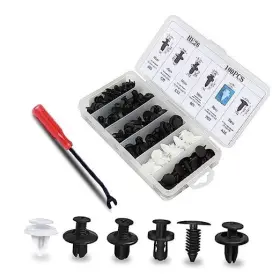 SOLS1002WH SODCAY Car Bumper Retainer Clips Fasteners Rivet
