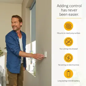 660849507732 SOMFY Smoove Origin Rts Wall Remote Control #3