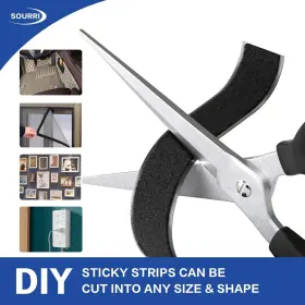 SOURRI-202003 SOURRI Feet Hook Loop Tape Fastener #2
