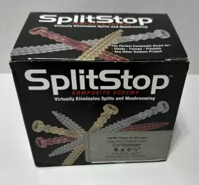 B-3G25 SPLITSTOP Titan Exterior Deck Screws Box
