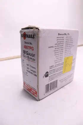 4807PG SPOTNAILS Galvanized Staples Gauge Crown