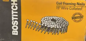 C10P131D STANLEY BOSTITCH Angled Coil Coated Framing Nails