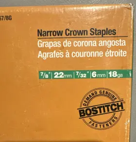 SX50357-8G STANLEY BOSTITCH Sx Gauge Crown Staples #2
