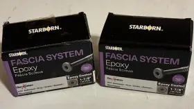 090489650339 STARBORN Fascia Epoxy Screw Silverwood