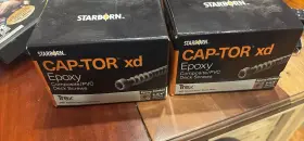 099385063137 STARBORN Cap Tor Xd Deck Screws Havana Epoxy