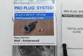 099385108180 STARBORN Pro Plug Deck Driver Wolf Amberwood #2
