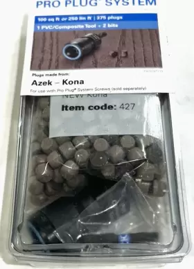 099385108906 STARBORN Pro Plug Azek Kona Pvc Tool #3